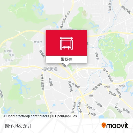 围仔小区地图