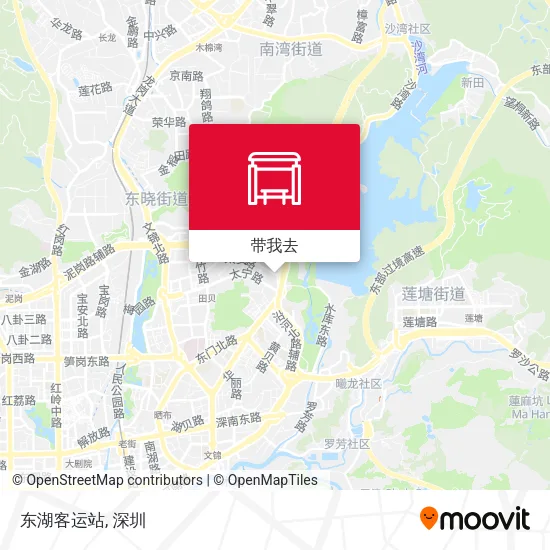 东湖客运站地图