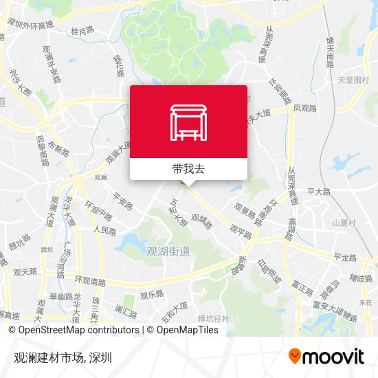 观澜建材市场地图
