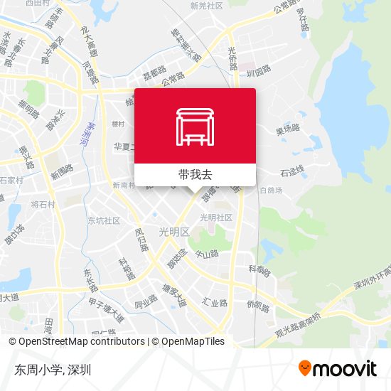 东周小学地图