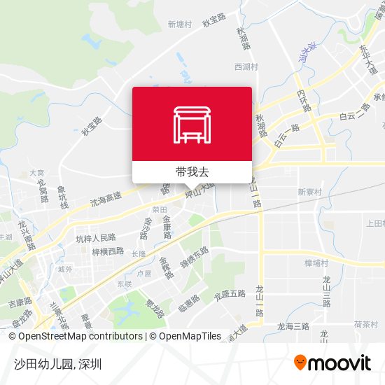 沙田幼儿园地图