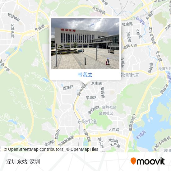深圳东站地图