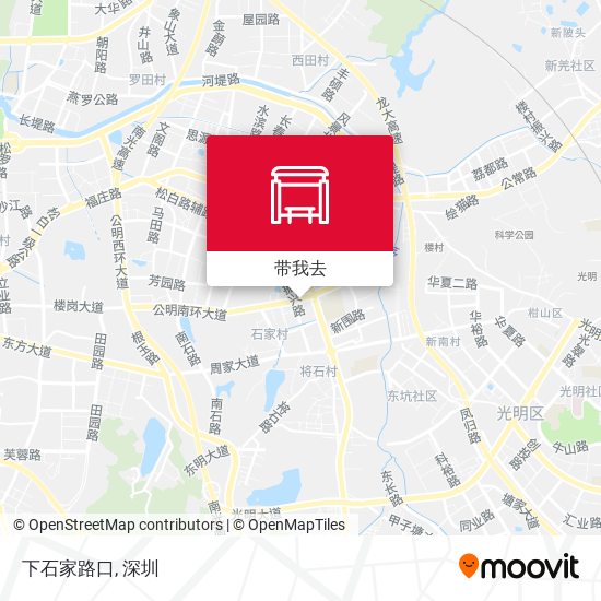 下石家路口地图