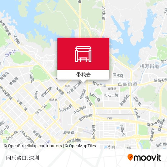 同乐路口地图