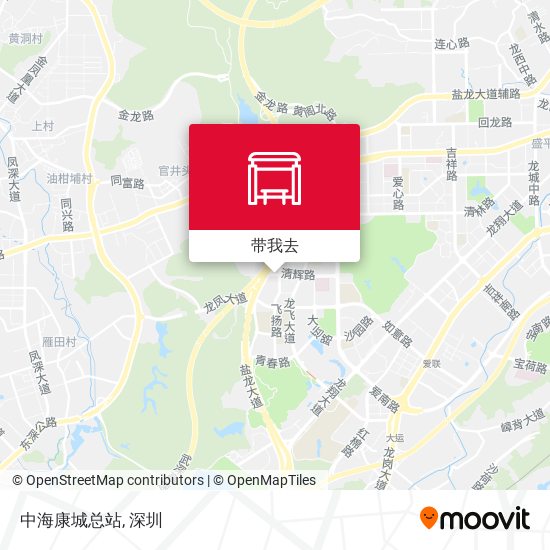 中海康城总站地图