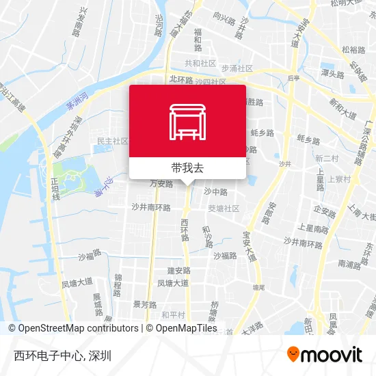 西环电子中心地图
