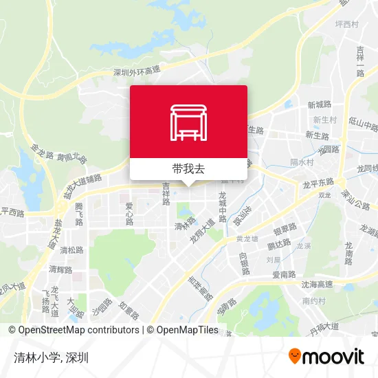 清林小学地图