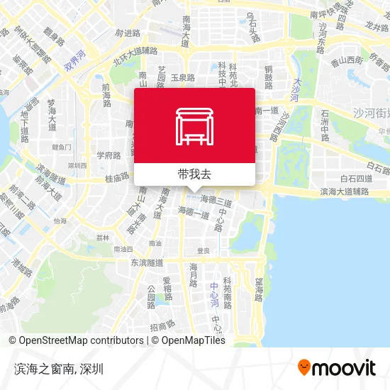 滨海之窗南地图