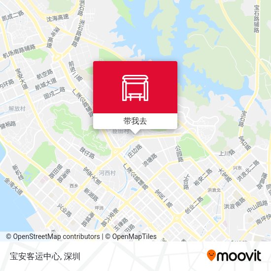 宝安客运中心地图