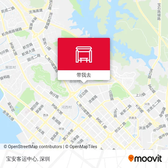 宝安客运中心地图