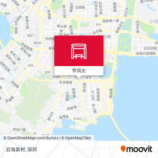 后海新村地图