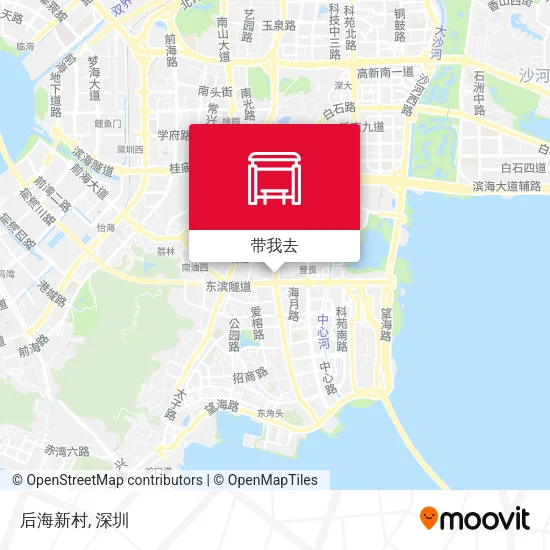 后海新村地图