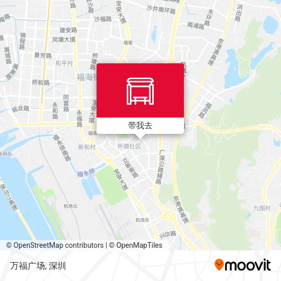 万福广场地图