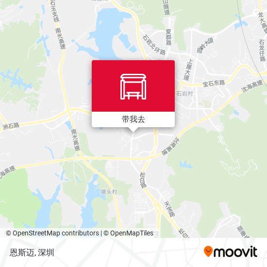 恩斯迈地图