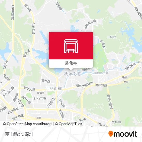 丽山路北地图