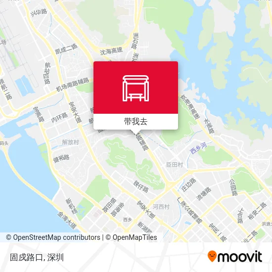 固戍路口地图