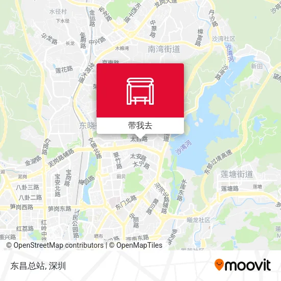 东昌总站地图
