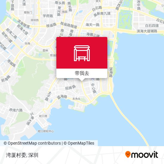 湾厦村委地图