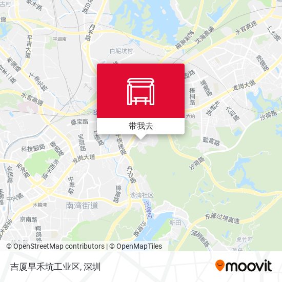 吉厦早禾坑工业区地图