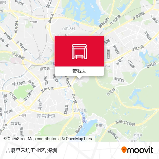 吉厦早禾坑工业区地图