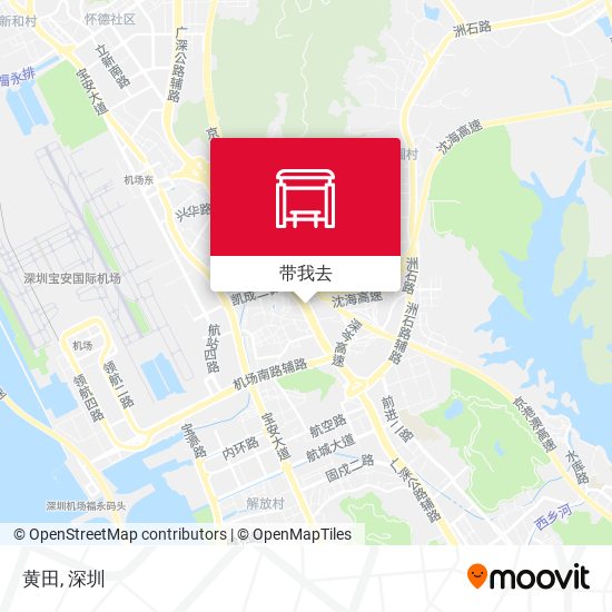 黄田地图