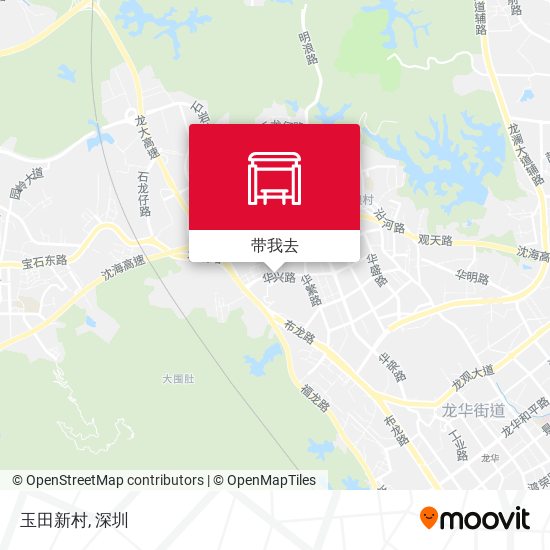 玉田新村地图