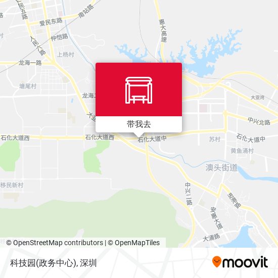 科技园(政务中心)地图