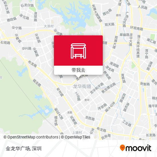 金龙华广场地图