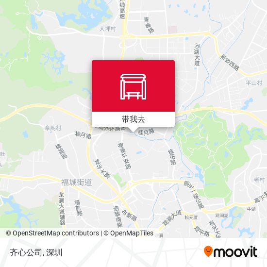 齐心公司地图