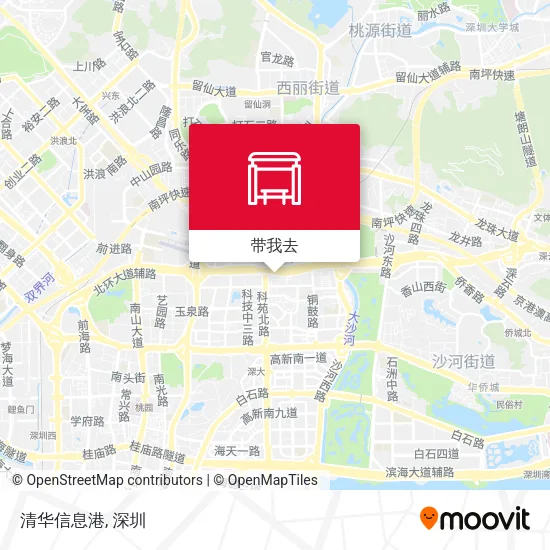 清华信息港地图