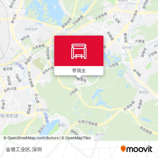 金塘工业区地图