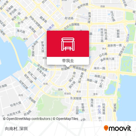 向南村地图