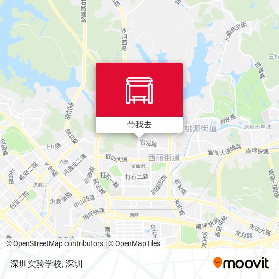 深圳实验学校地图