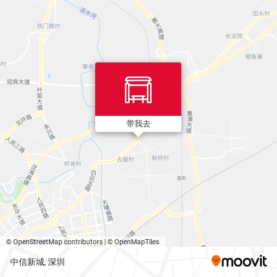 中信新城地图