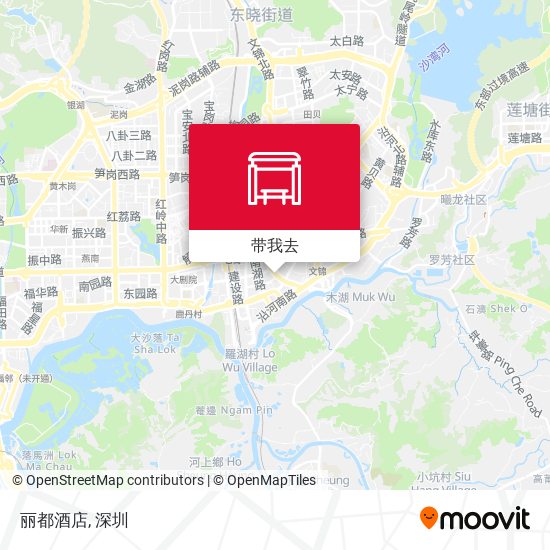 丽都酒店地图