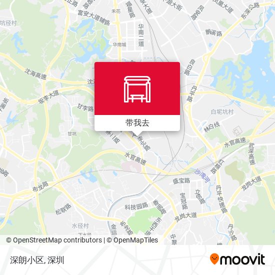 深朗小区地图