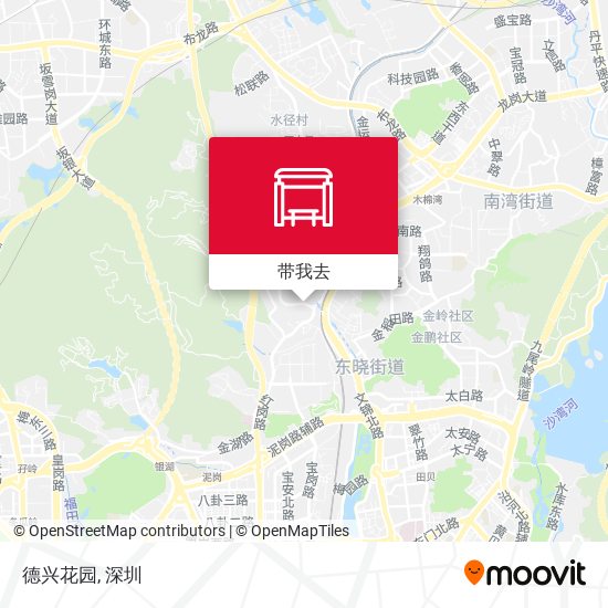 德兴花园地图