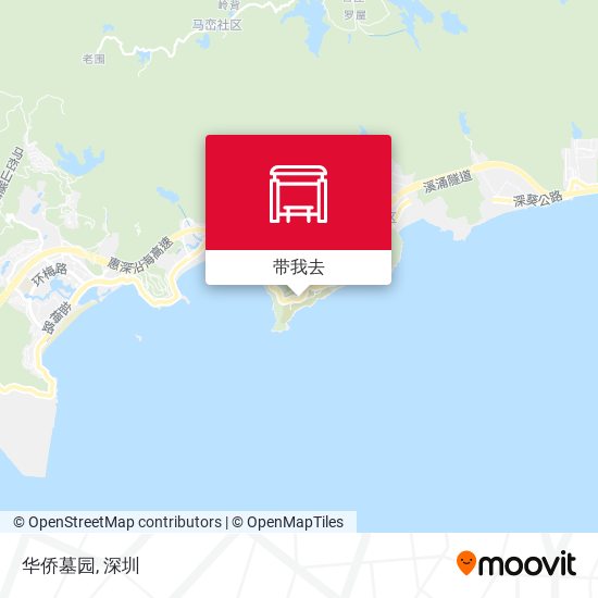 华侨墓园地图