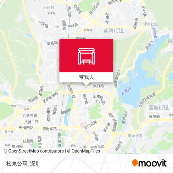 松泉公寓地图
