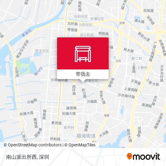 南山派出所西地图