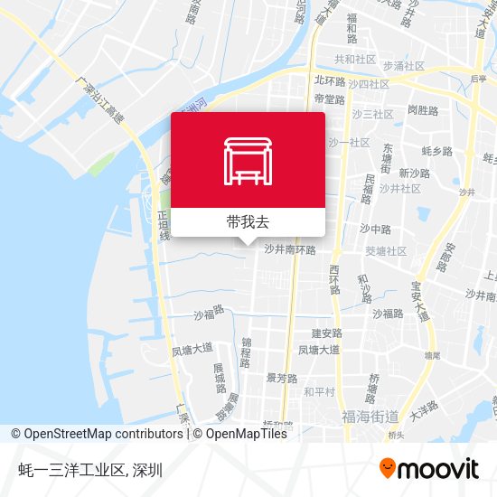 蚝一三洋工业区地图