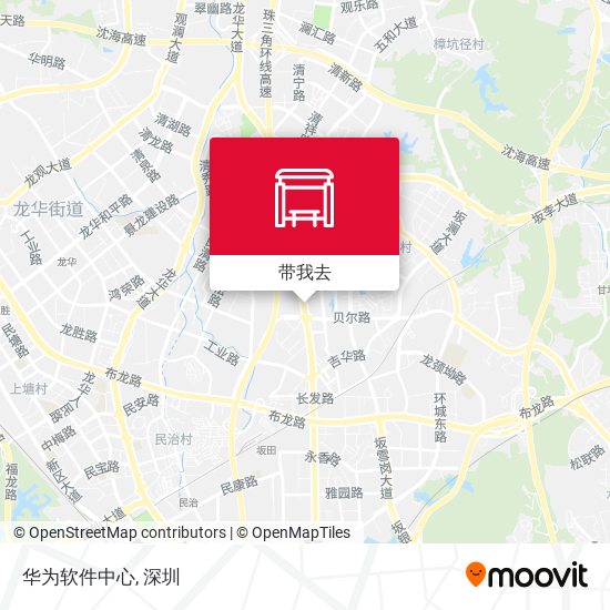 华为软件中心地图
