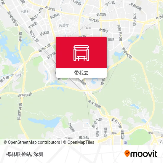 梅林联检站地图