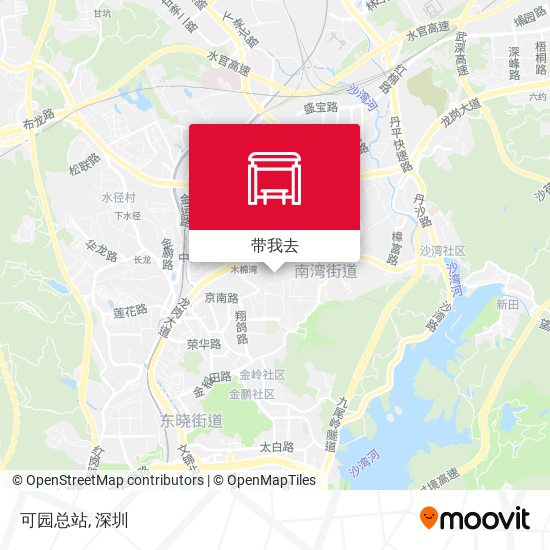 可园总站地图