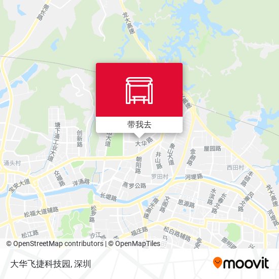 大华飞捷科技园地图