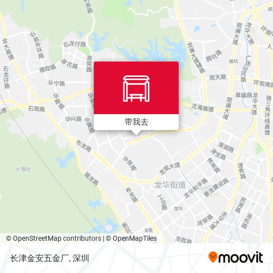 长津金安五金厂地图