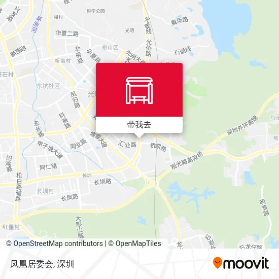 凤凰居委会地图