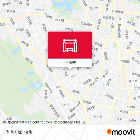 华润万家地图