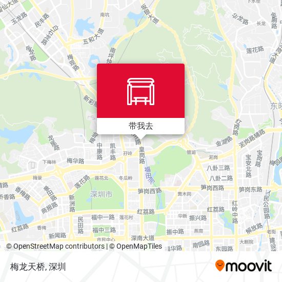 梅龙天桥地图