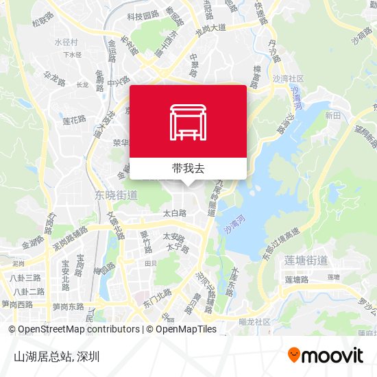 山湖居总站地图